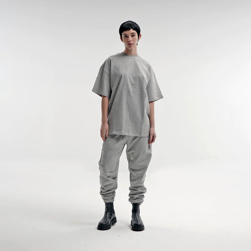 Made In LA gray heather - DoctorawwadShops Men French Terry Jogger